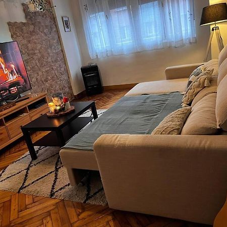 Amplio Piso A 400M De La Playa Apartment Gijon Luaran gambar